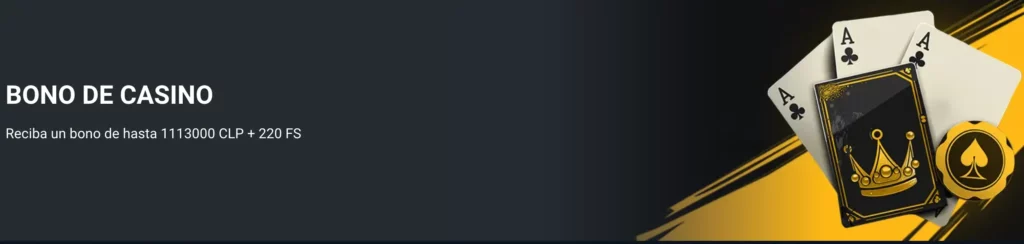 Captura de pantalla del bono de bienvenida de Melbet Casino Chile.