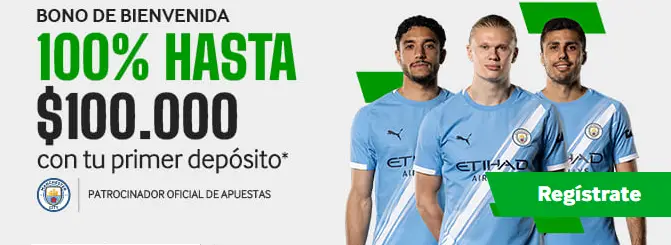 Banner Bono de bienvenida para apuestas deportivas de Betway CL