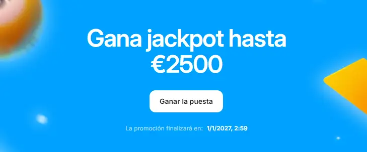 Captura de pantalla del bono Jackpot Mensual 1Win CL